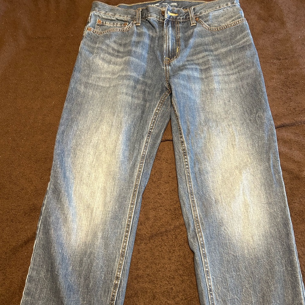 Men’s loose cut jeans